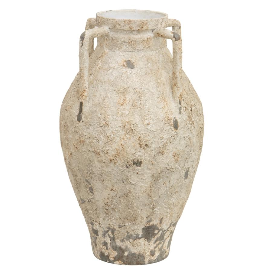 Artisan Aged 4 Handle Vase