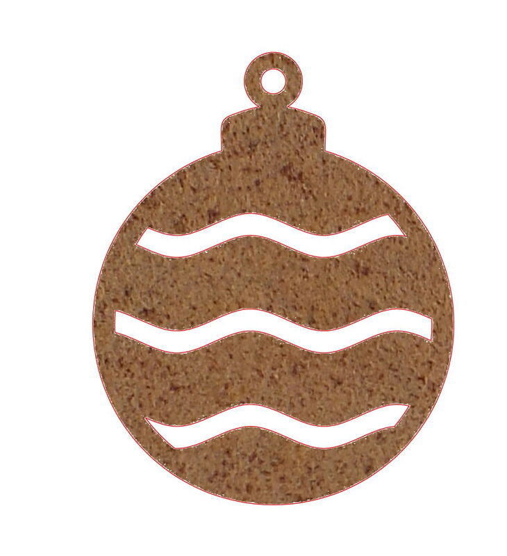 Garden Art Bauble Wave
