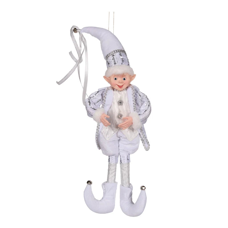 Silver Fabric Elf 50cm