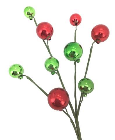 Red Green Bauble Sray