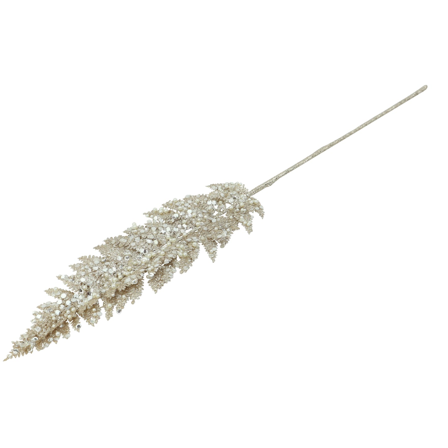Fern Leaf Spray Champagne
