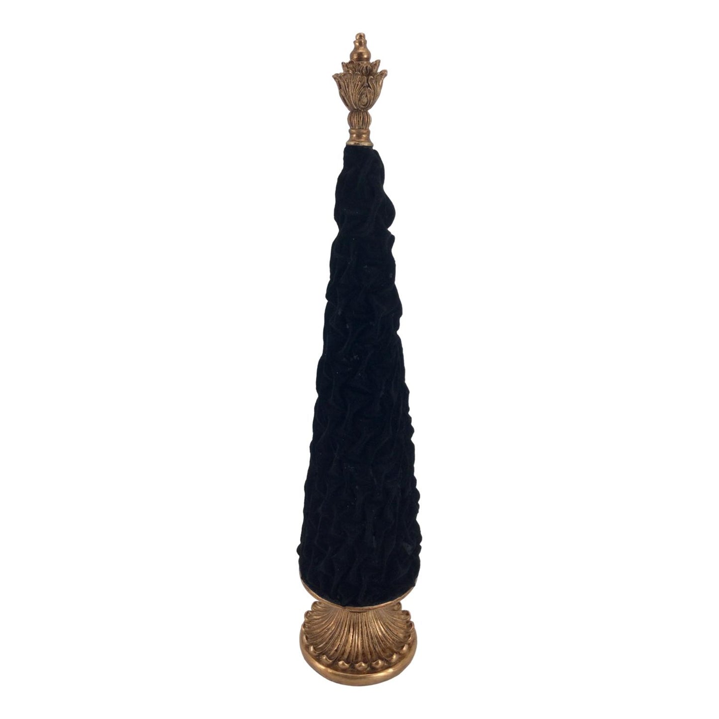 Black Flocked Tree