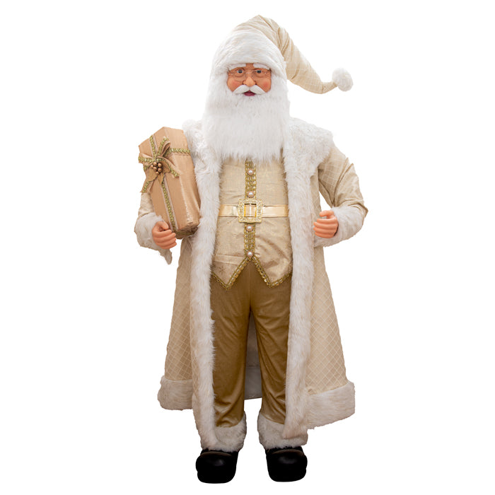 Santa XLarge Cream Gold 180cm