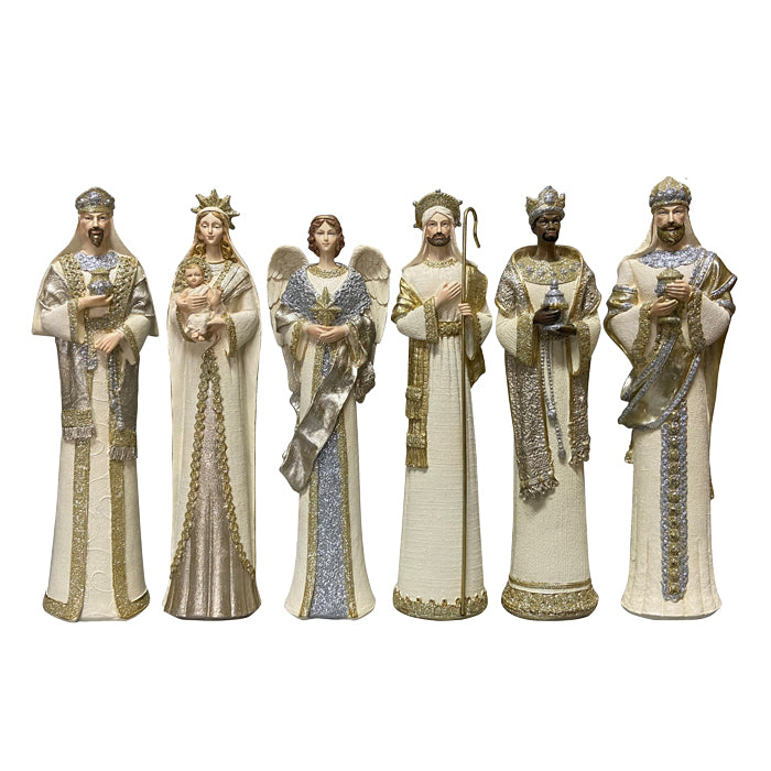 Cream Nativity Set 6