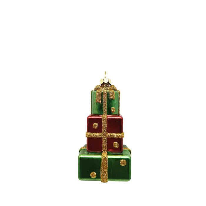 Present Red Green Stack