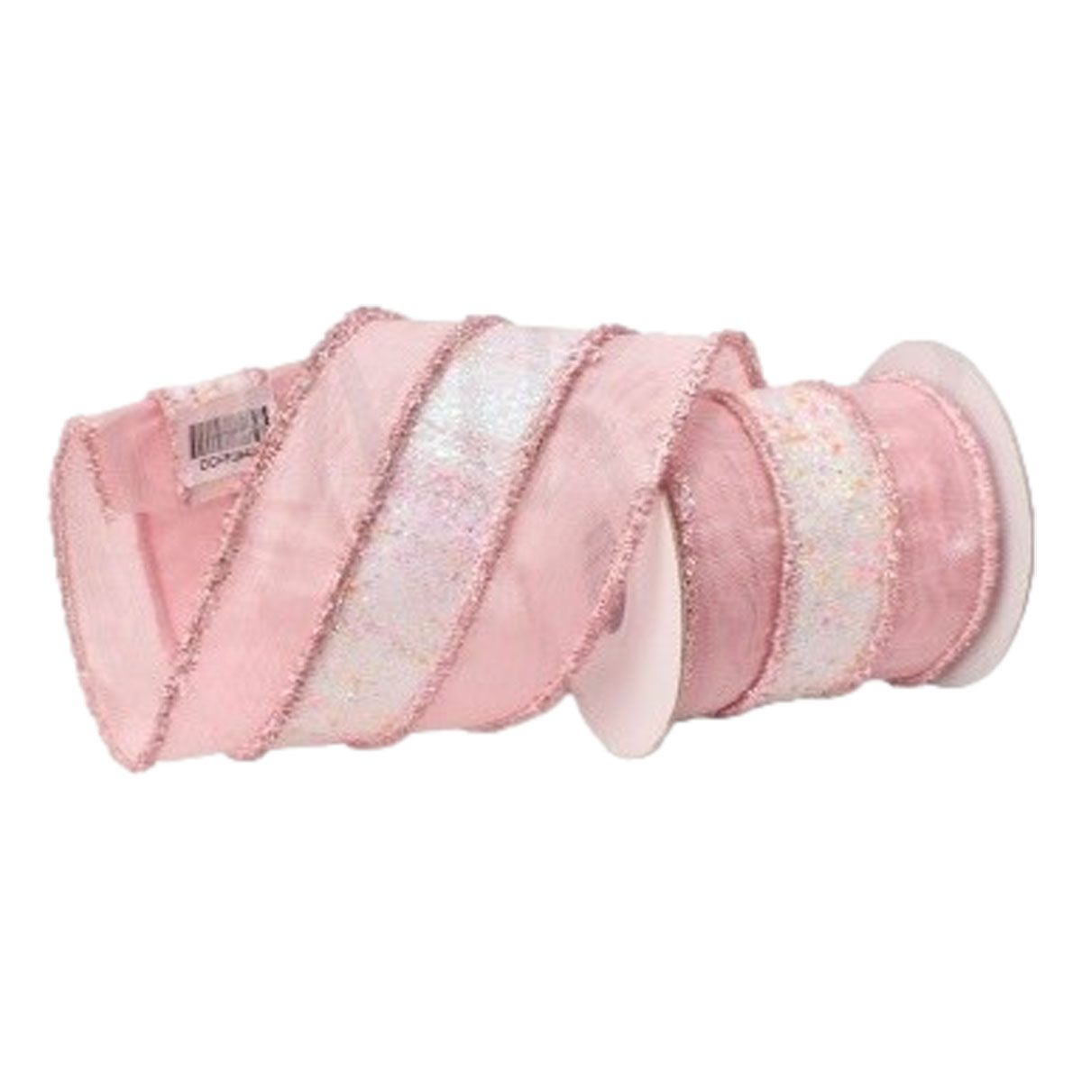 Pink Stripe Ribbon 9m