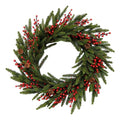 Green, Red Berry Wreath