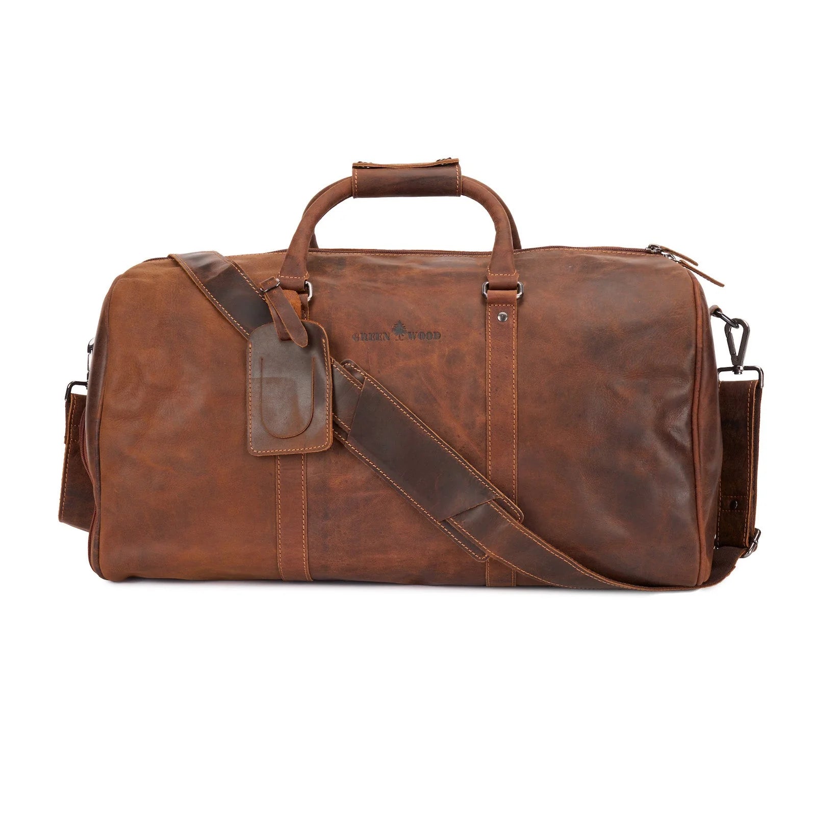 Milan Leather Overnight Bad Rugged Leather Sandle