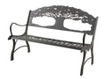 Cast Iron Bench Tree of Life