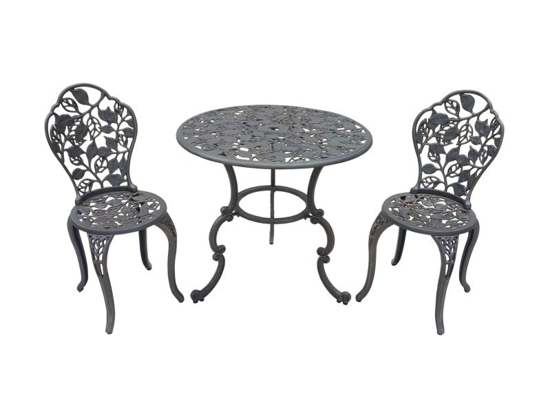 Cast Iron Garden Setting Leaves