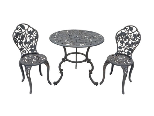 Cast Iron Garden Setting Leaves