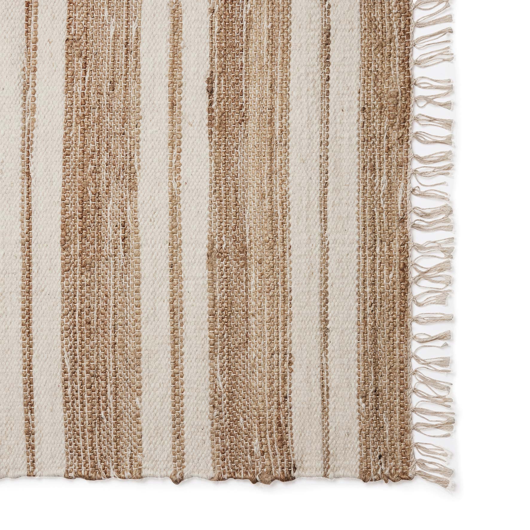 Marceau Natural and White Runner