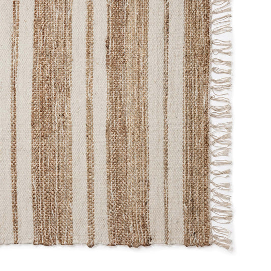 Marceau Natural and White Runner