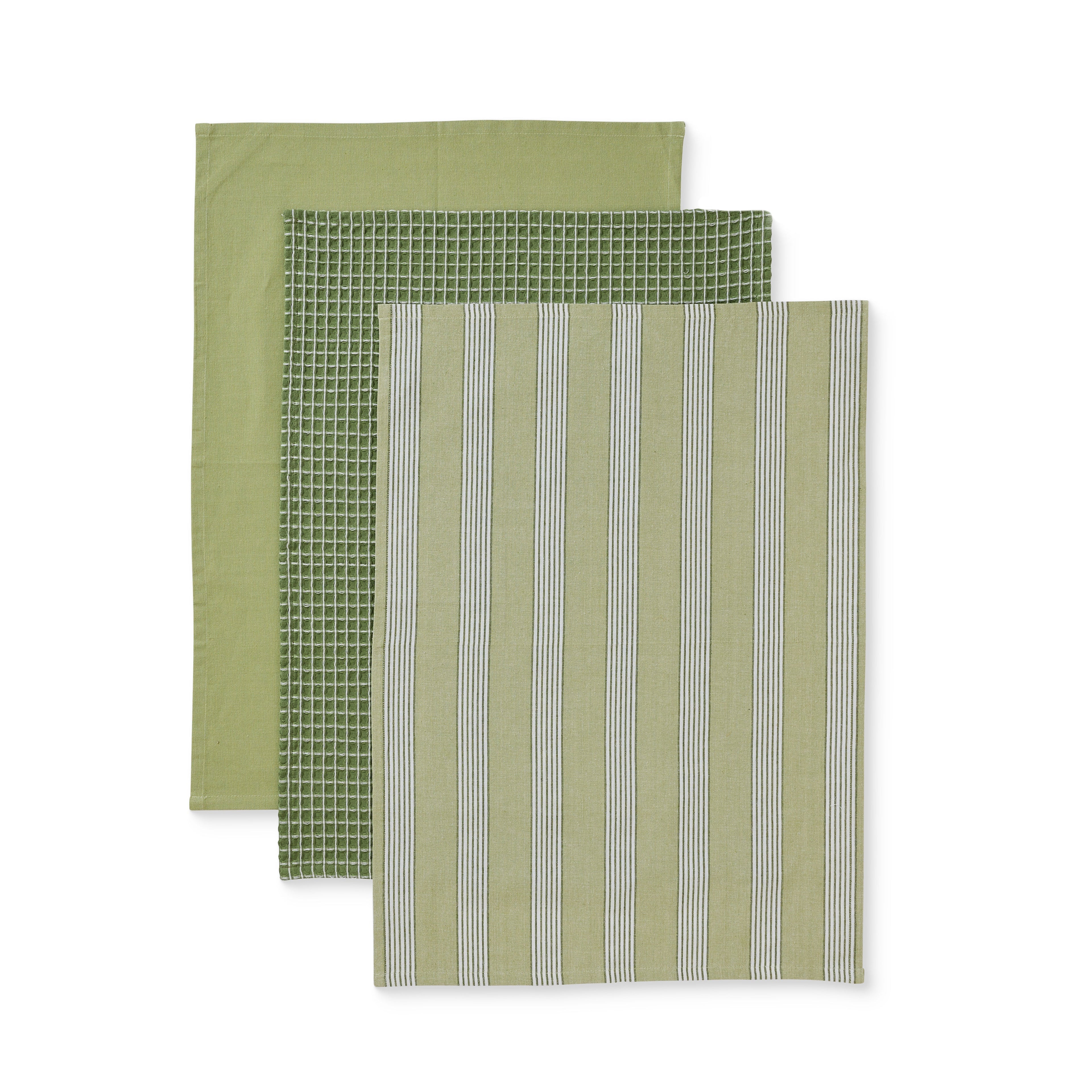 Woven Catania Stripe Tea towel 3 Pack
