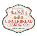 Metal North Pole Gingerbread