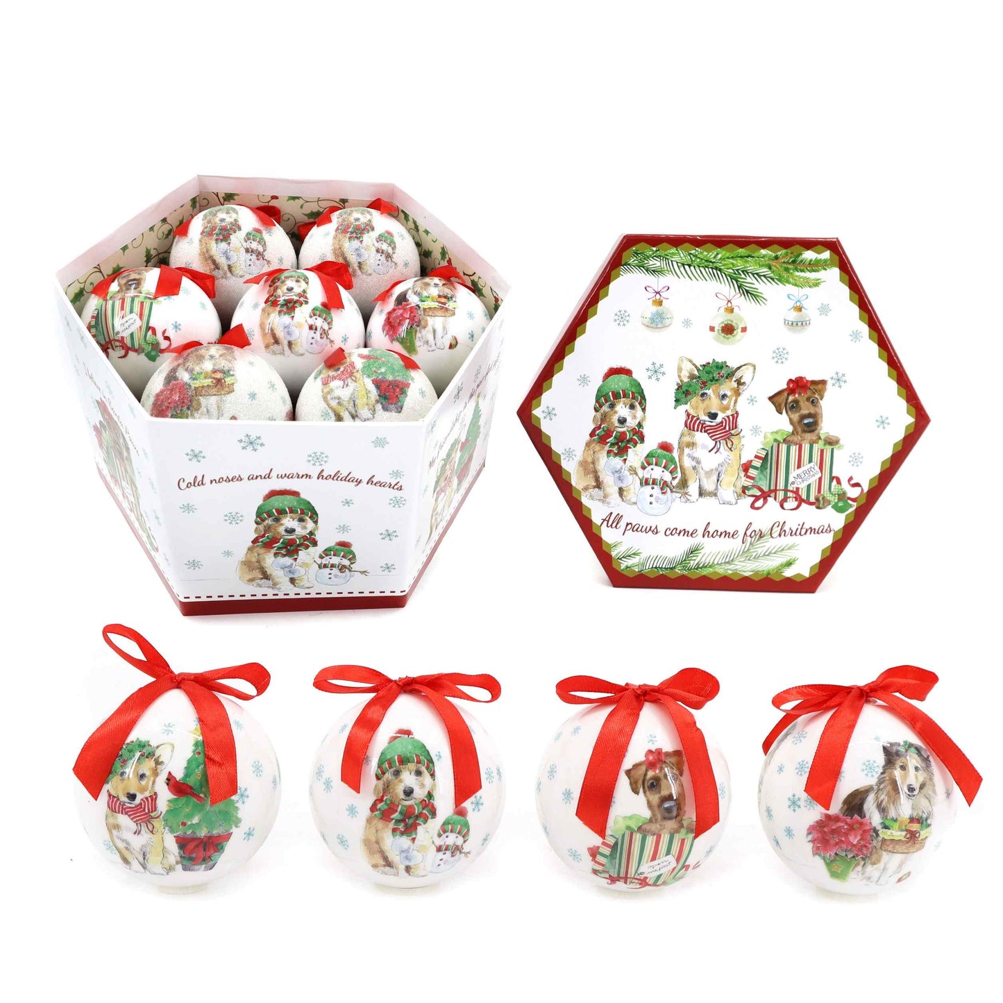 Bauble Box Dogs 14 Baubles