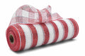 Red and White Mesh