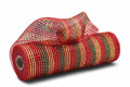 Red, Green, Gold Mesh 9.1M