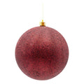Burgundy Glitter Ball 20cm
