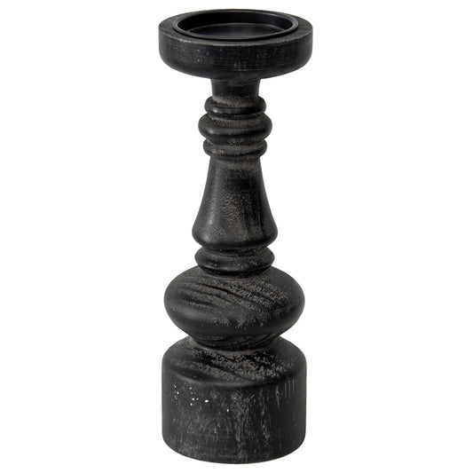 Nero Bold Pillar Candleholder 32cm