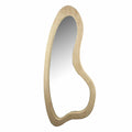 Spartan Organic Raffia Wall Mirror