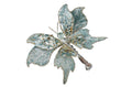 Soft Blue Sequin Butterfly 17cm