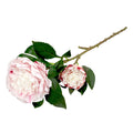 Tess Poly Pink Peony Spray