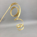 Gold Spiral Curl Pick