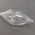 Clear Sheer Glass Drop Hanging