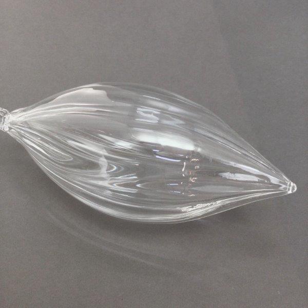 Clear Sheer Glass Drop Hanging