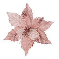 Pink Glitter Tips Poinsettia