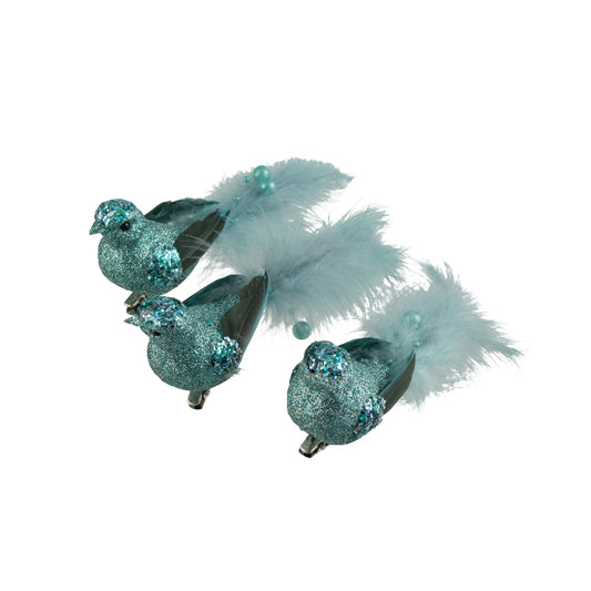 Clip Bird Tiffany Blue Green