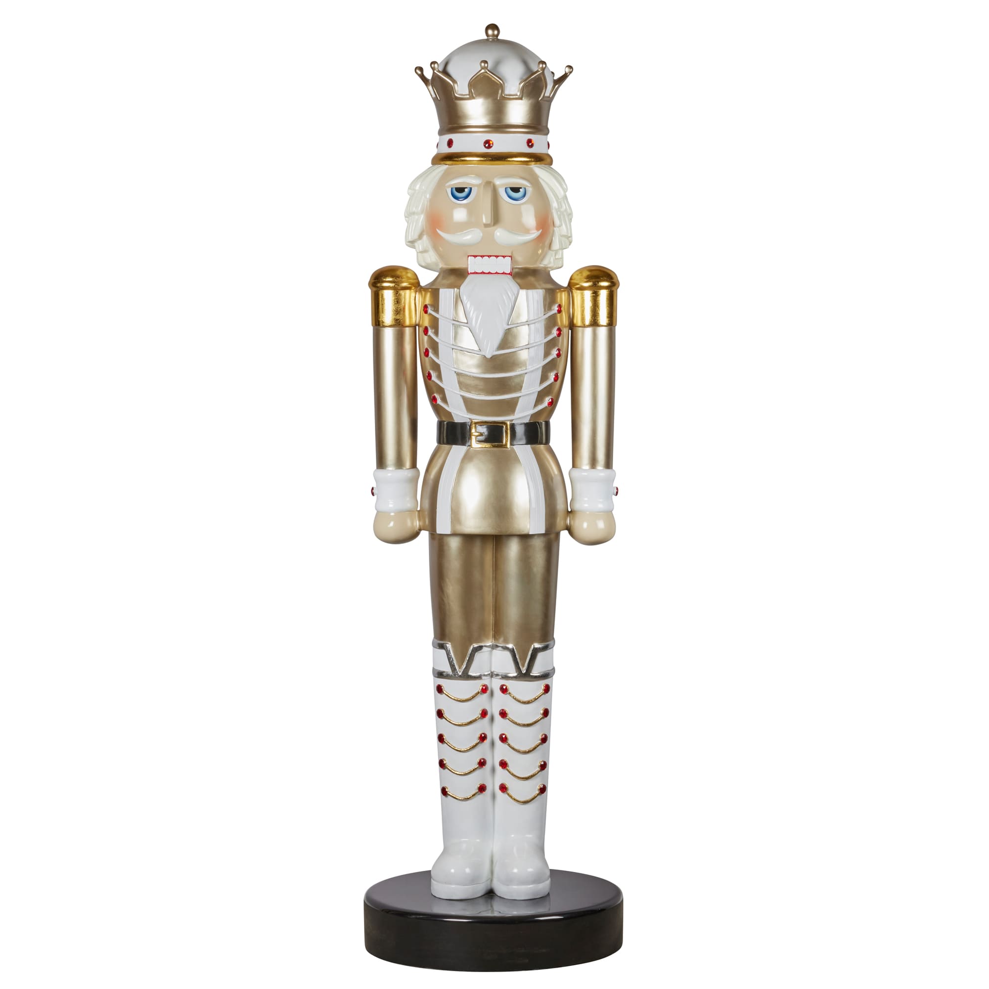 Christmas Nutcracker Gold and White 1.98
