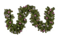 Pink and Silver Garland 274cm long Elect