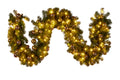 Garland Gold and Rose Gold Baubles