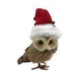Sisal Natural Owl w/Hat Small