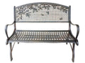 Cast Iron Loveseat Leaves