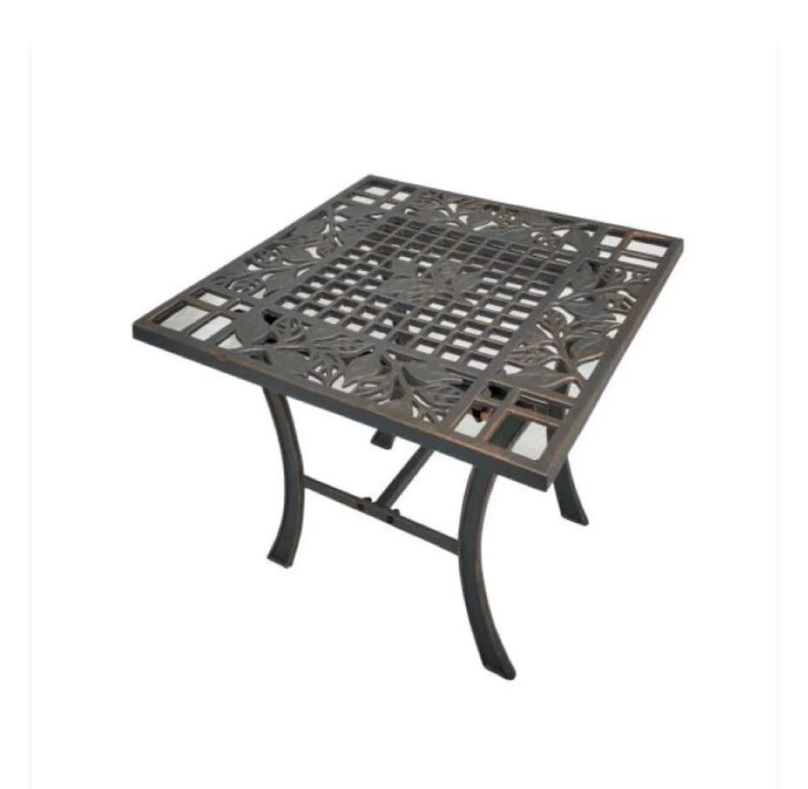 Cast Iron Side Table Leaves
