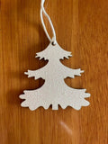 White Glitter Tree Deco 2