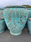 Green Lava Rock Pot Urn Large