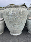 Grey Lava Rock Pot Urn Large