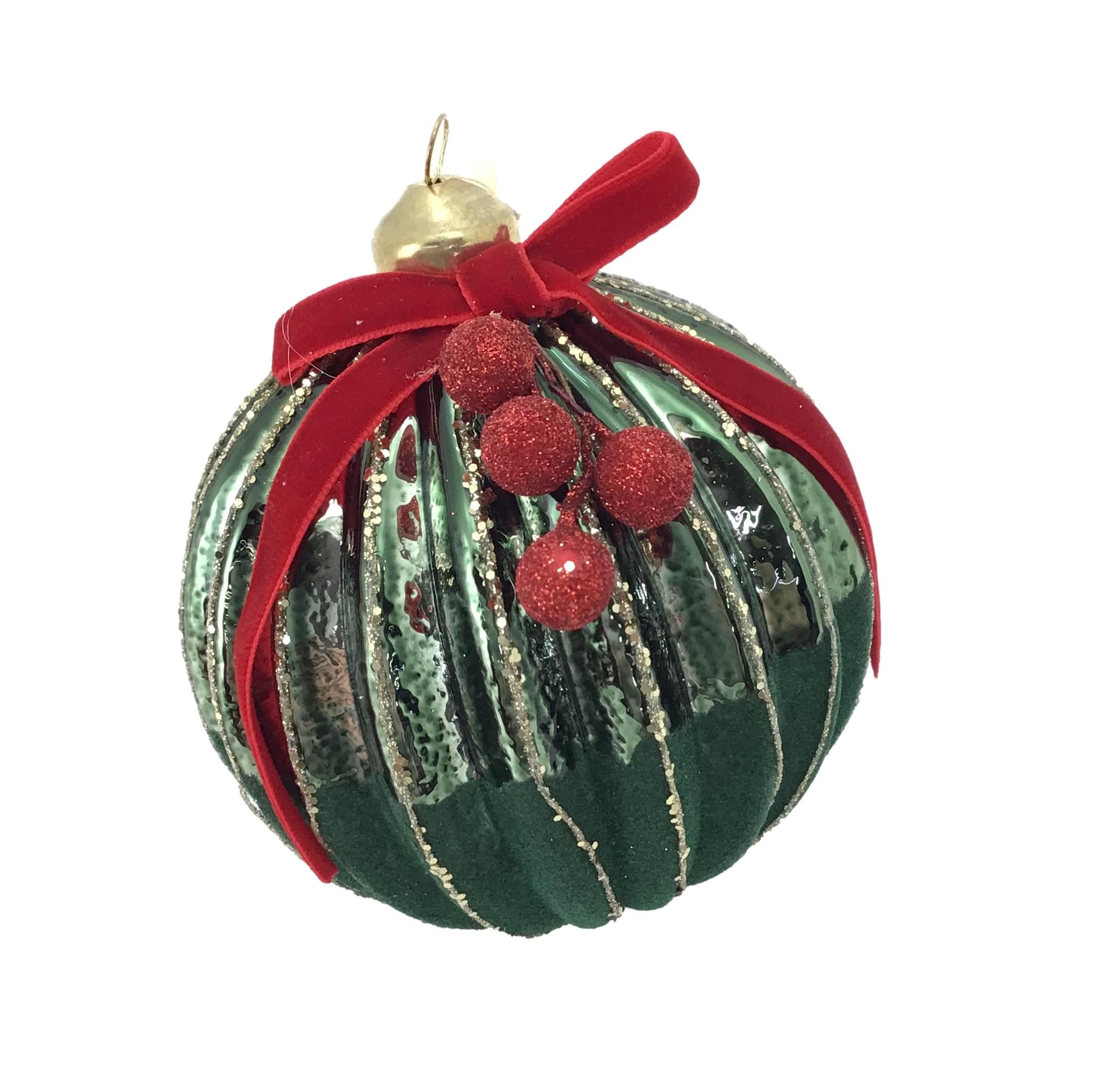 Green Striped Ball