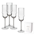 Spade Champagne Flute Set 4