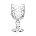 Queen Glass Goblet Clear