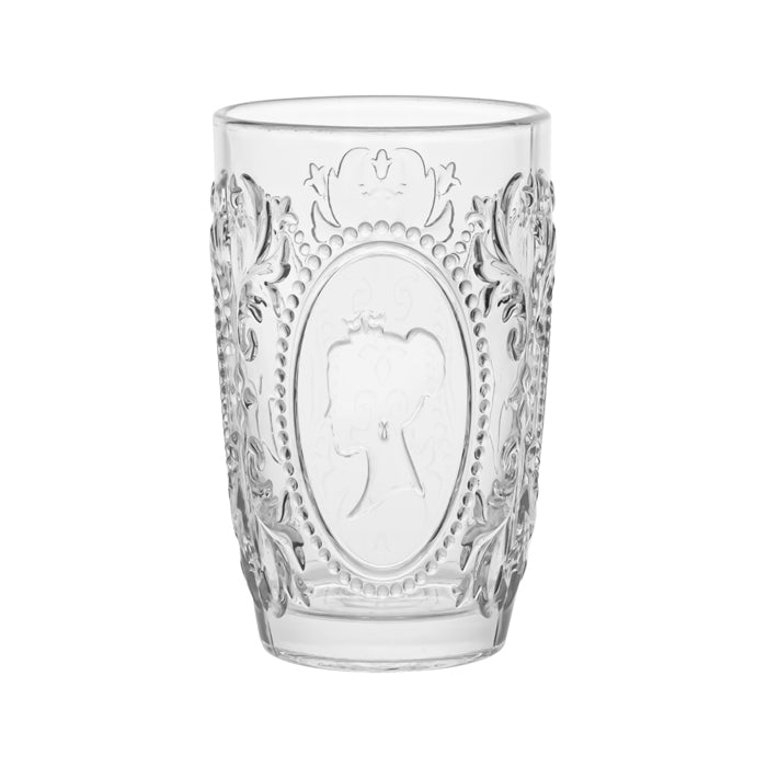 Queen Glass Tumbler Large Clear