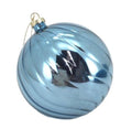Shiny Blue Glass 15 cm