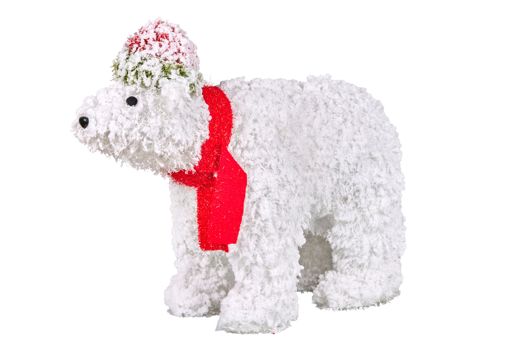 Christmas Polar Bear with lights