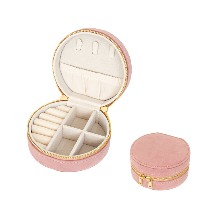 Nolita Pink Velvet Jewel Box Round