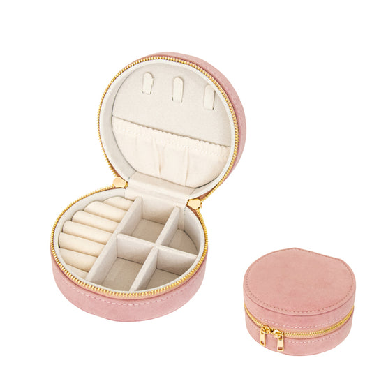 Nolita Pink Velvet Jewel Box Round