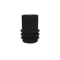 Bale Magnesium Black Vase Small
